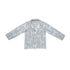 Ida Mae Chase Firebird Blue Quilted Snap Jacket