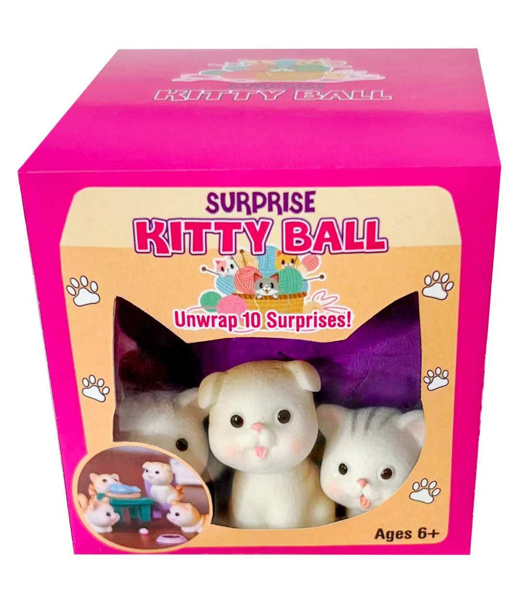 Surprise Kitty Ball by Zorbitz - A. Dodson's