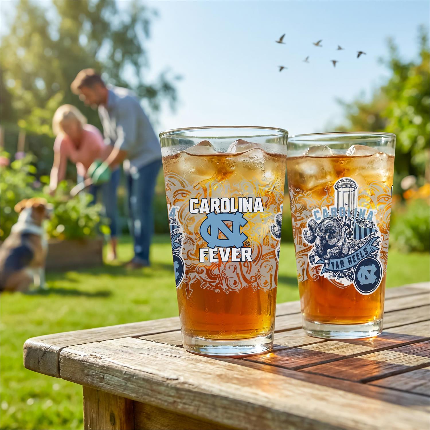 University of North Carolina 16oz Glass Pint