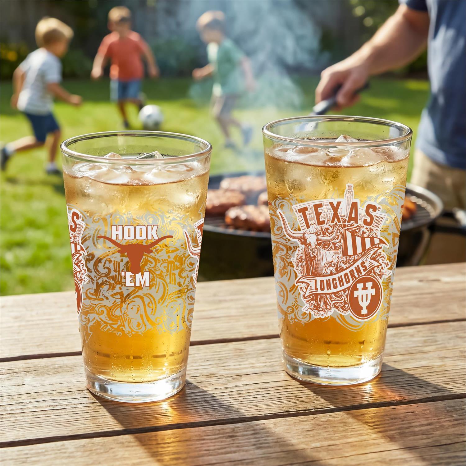 University of Texas 16oz Glass Pint