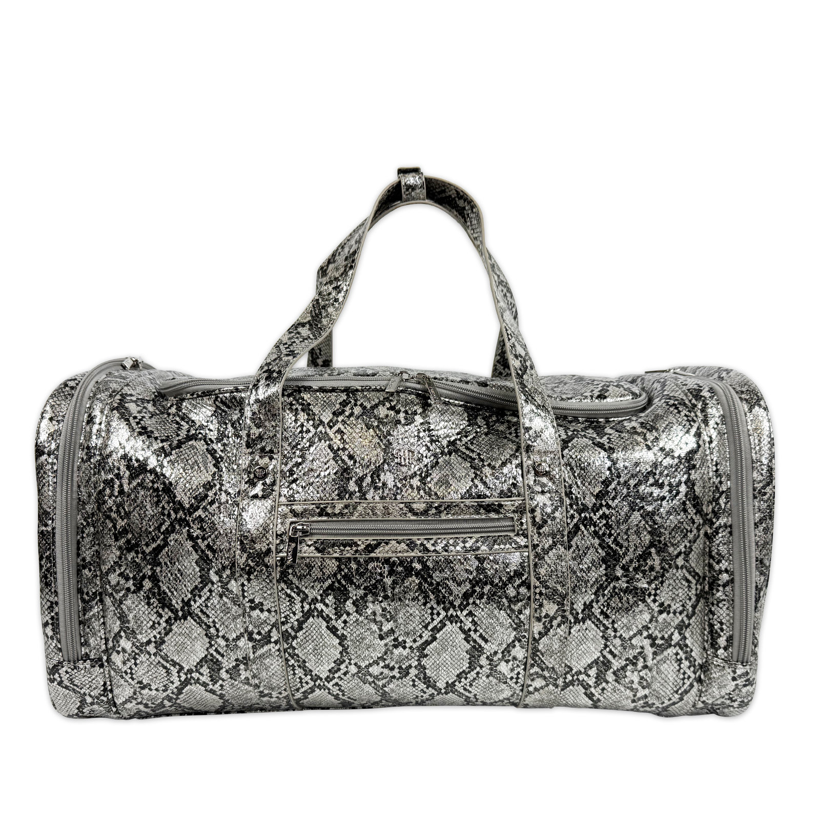 PurseN Signature VIP Duffel - Silver Python - A. Dodson's