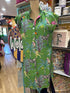 Samantha Jungle Short Sleeve Pattern Detail Dress by THML