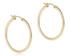 Round Gold 1.25" Hoop - Textured by enewton
