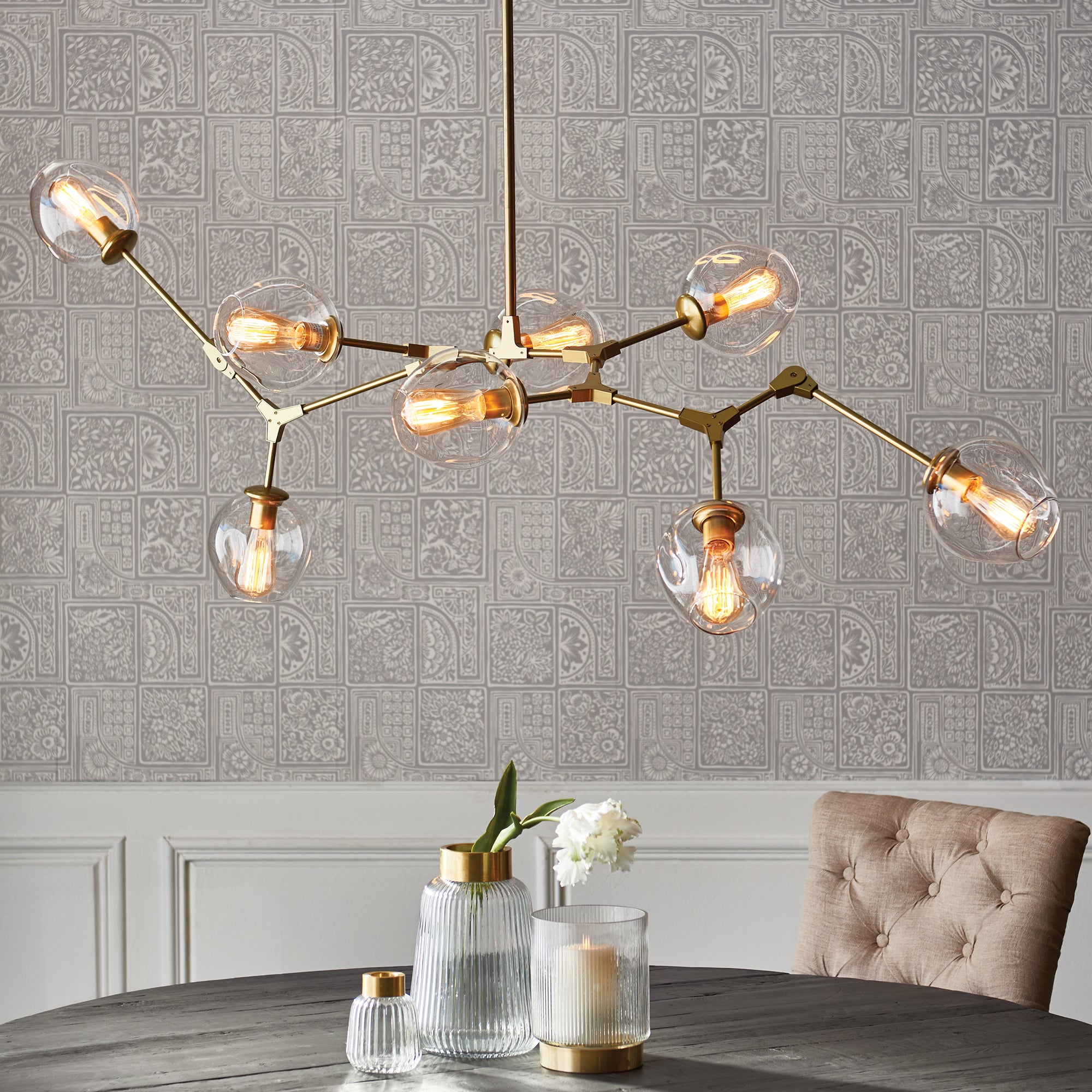 Daniella Globe Chandelier - View 3