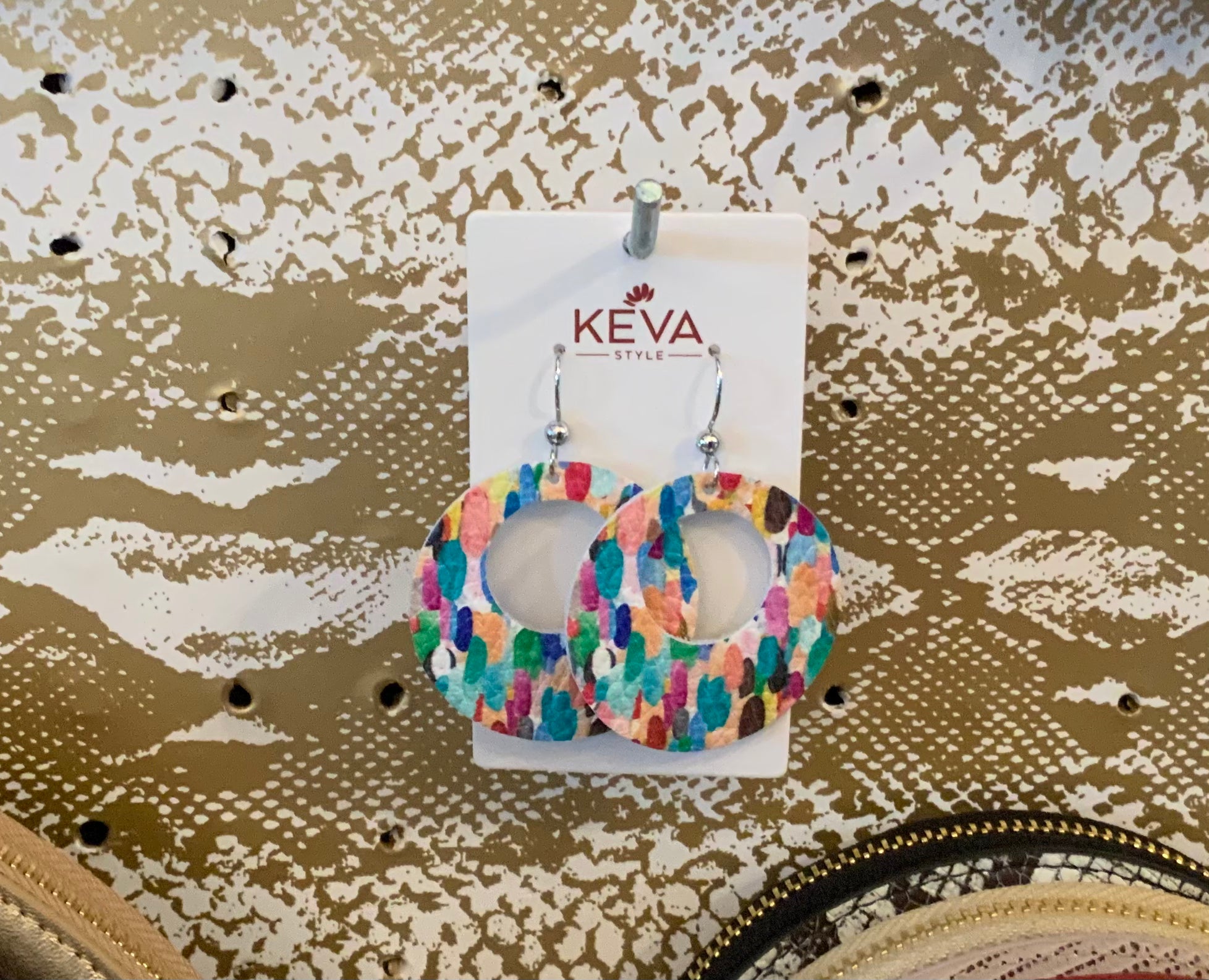 Funfetti Hoop de Hoop Earrings
