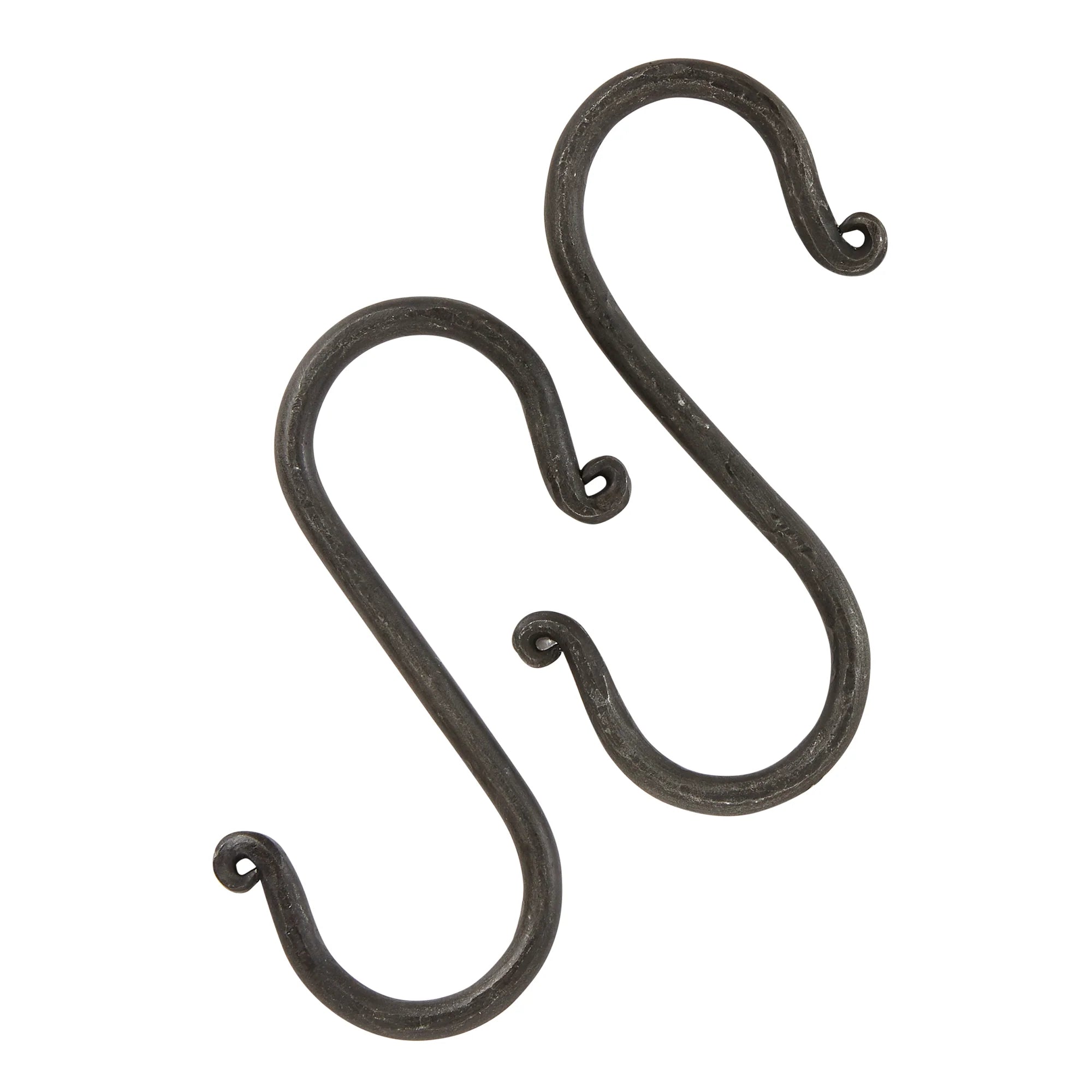 HAND FORGED S HOOK Set of 2