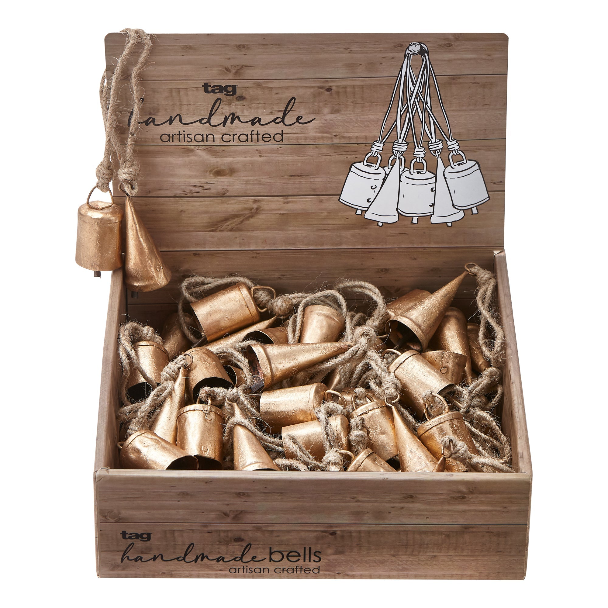 Mini Hanging Bells Asmt/48 Cdu