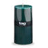 color pillar candle 3x6 - forrest green