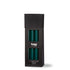 color studio 10" straight candle - forrest green