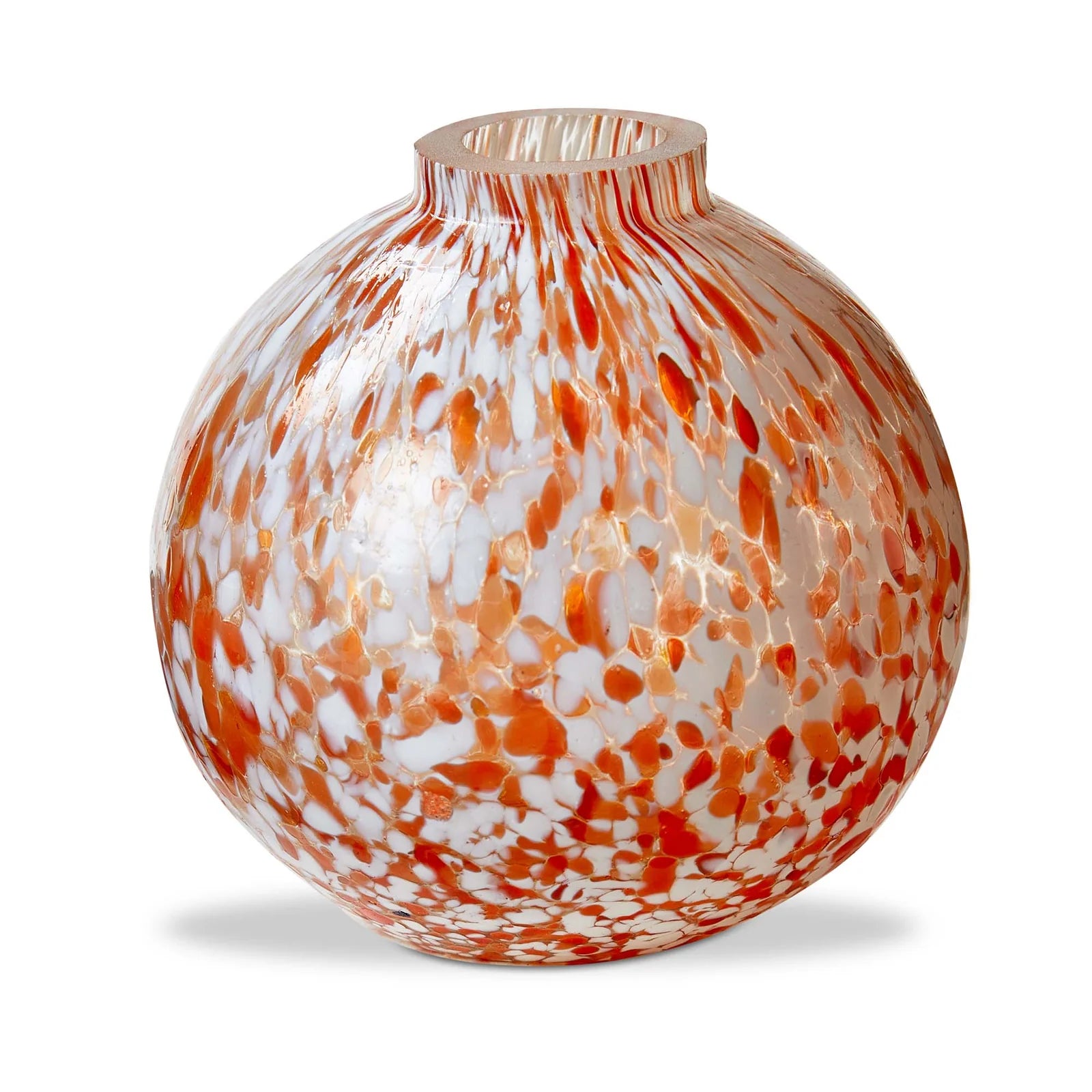 Orange Confetti Bud Vase