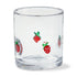 STRAWBERRY  DOUBLE OLD FASHIONED GLASS