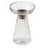 LEON GLASS TAPER HOLDER SM CLEAR by Tag