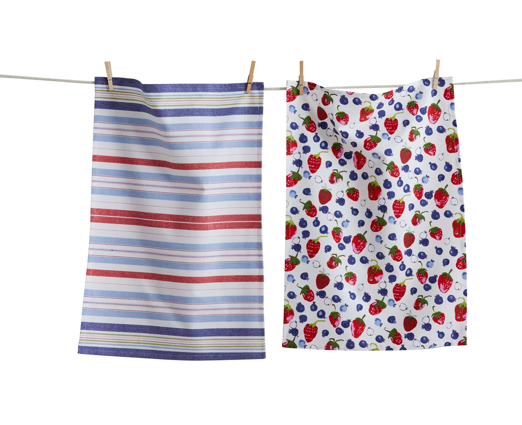 TOSSED BERRIES DISHTOWEL SET OF 2