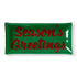Seasons Greetings Glass Trinket Tray