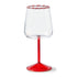 Peppermint Stripe All Purpose Wine Glass