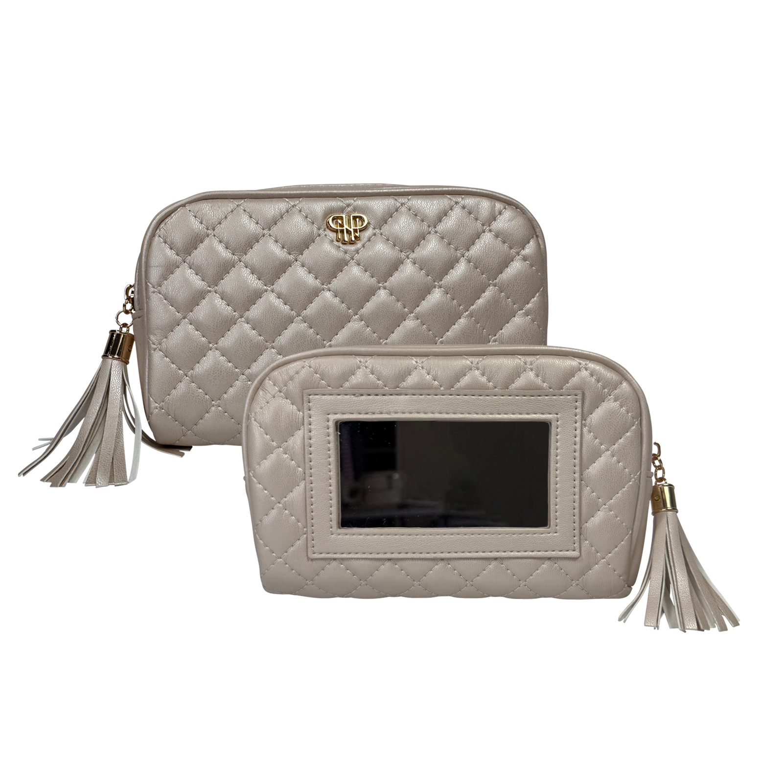 PurseN Glam Makeup Case - Pearl