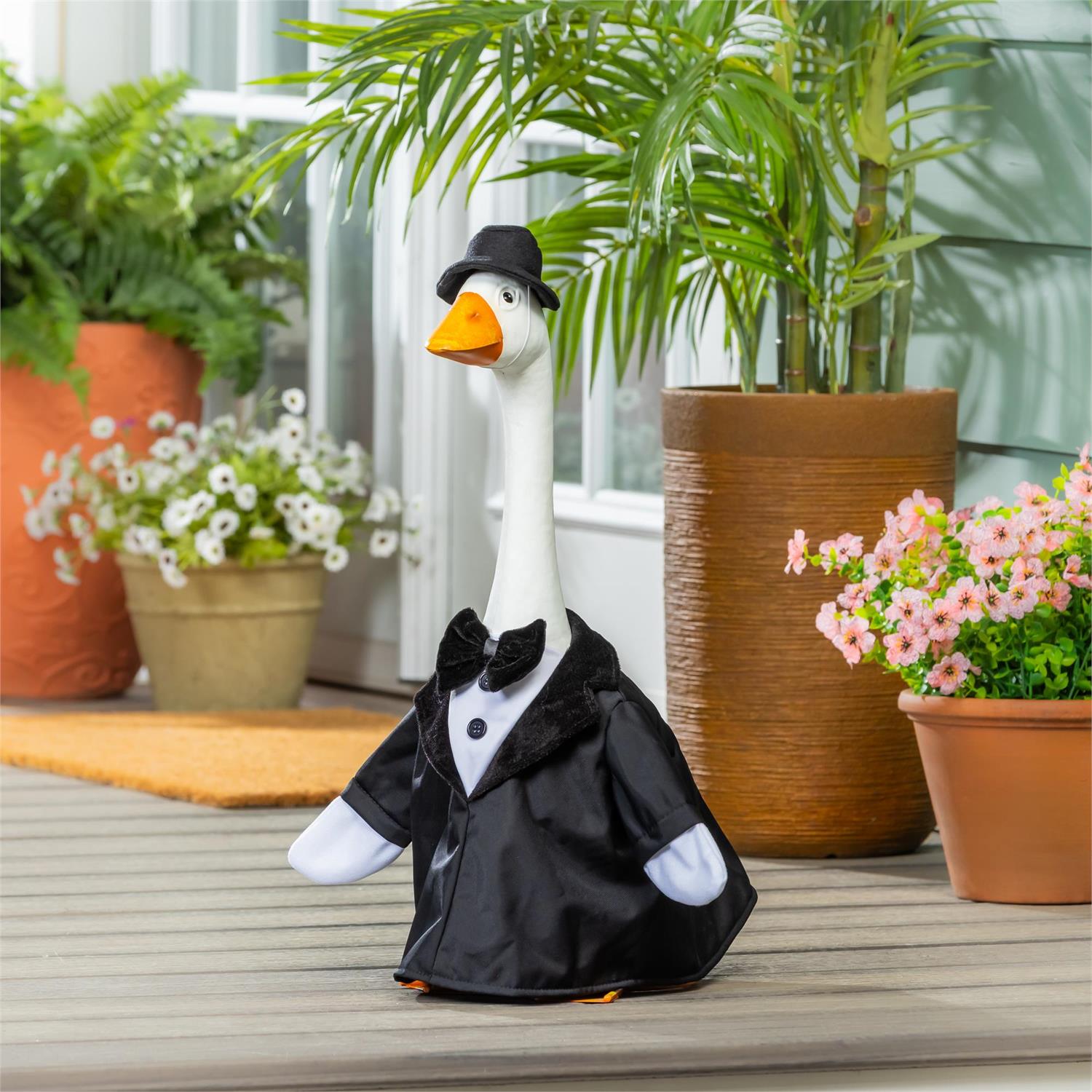Giddy The Porch Goose Statue 21H