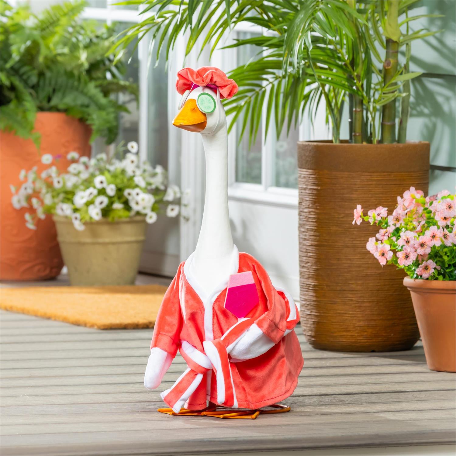 Giddy The Porch Goose Statue 21H