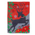 Reindeer Silhouette Suede Garden Flag - A. Dodson's