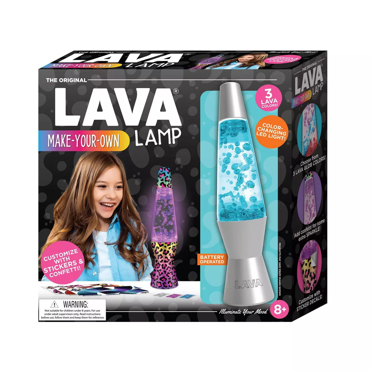MAKE YOUR OWN LAVA LAMP