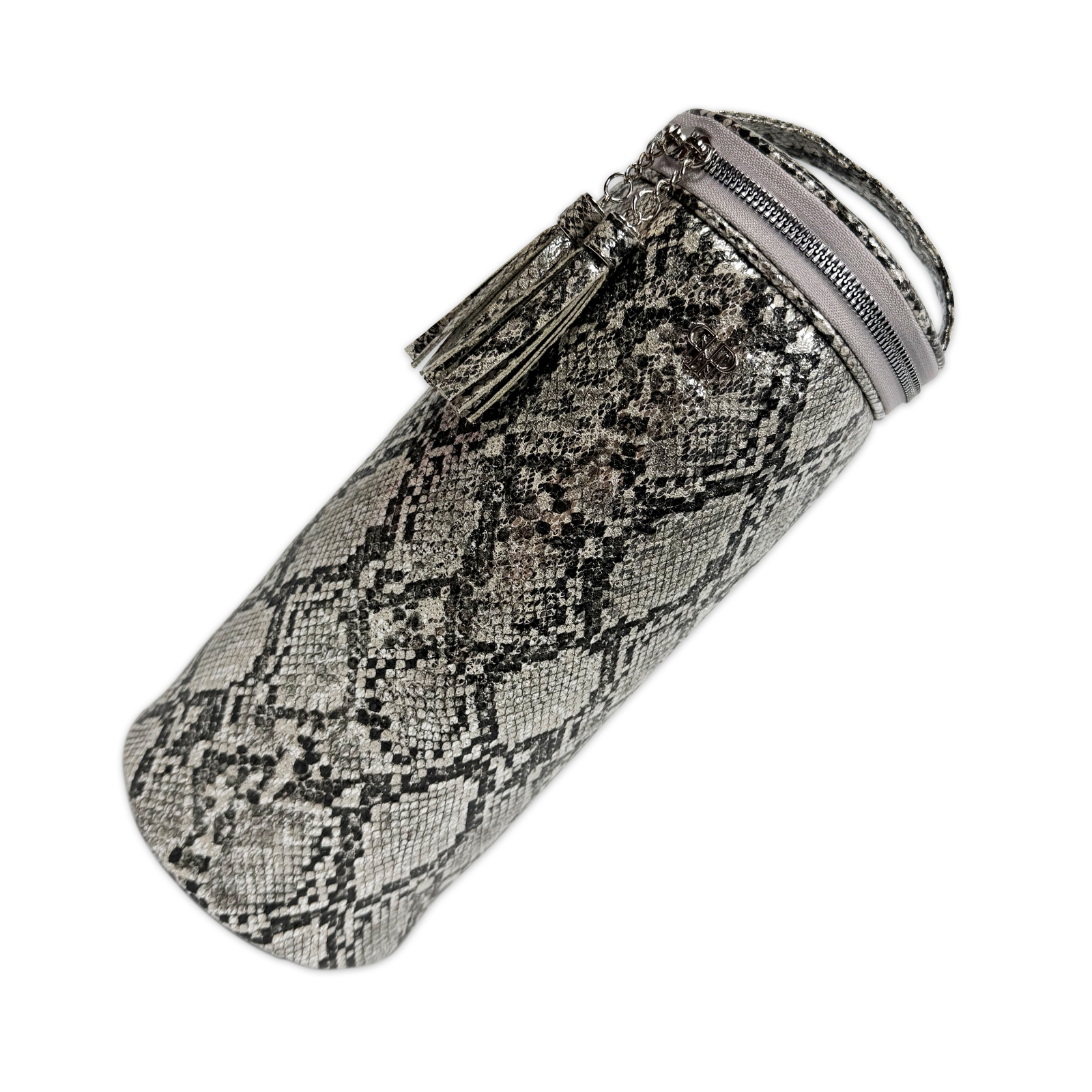 PurseN Hot Tools Holder - Silver Python - A. Dodson's