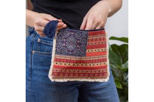 Flag Zipper Pouch by Evergreen