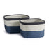AYDEN RECTANGULAR BASKETS, SET OF 2