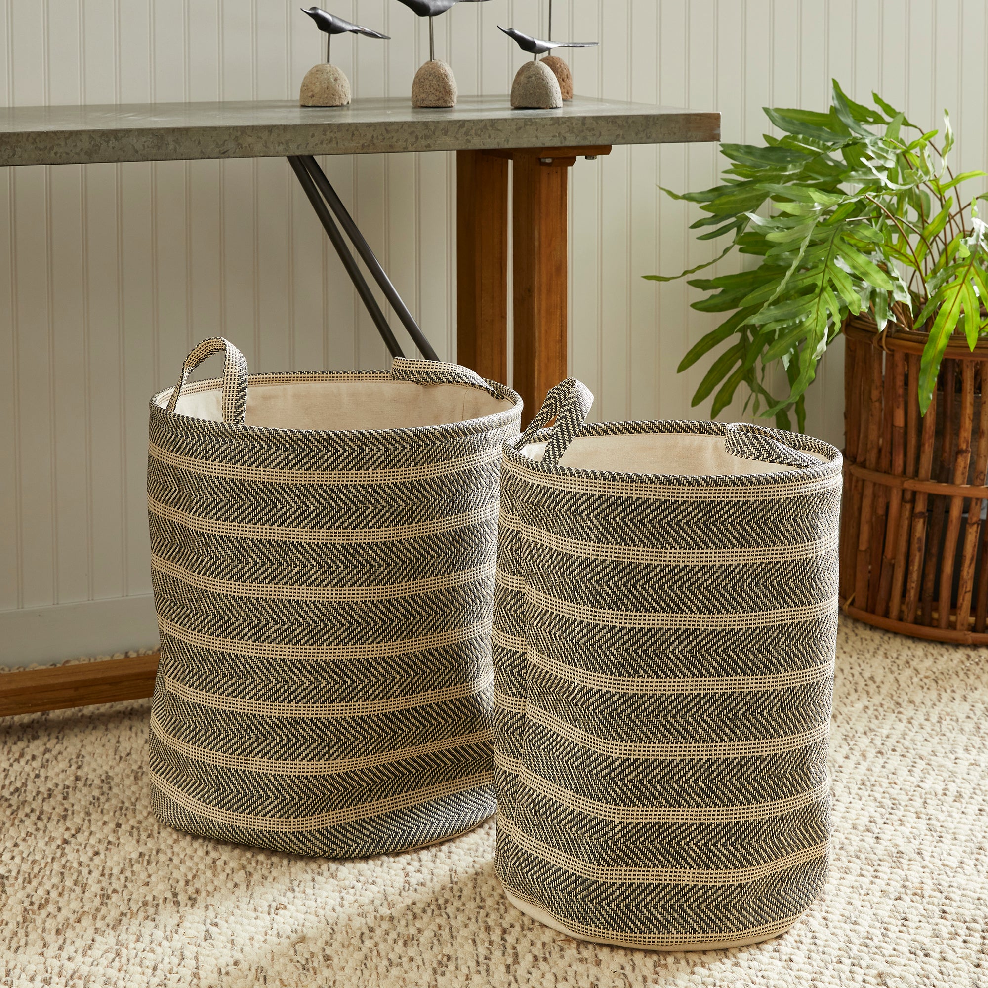 MARLEIGH ROUND BASKETS, SET OF 2 - view 7