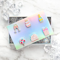 Happy Birthday Cheers Charms!, Set of 6