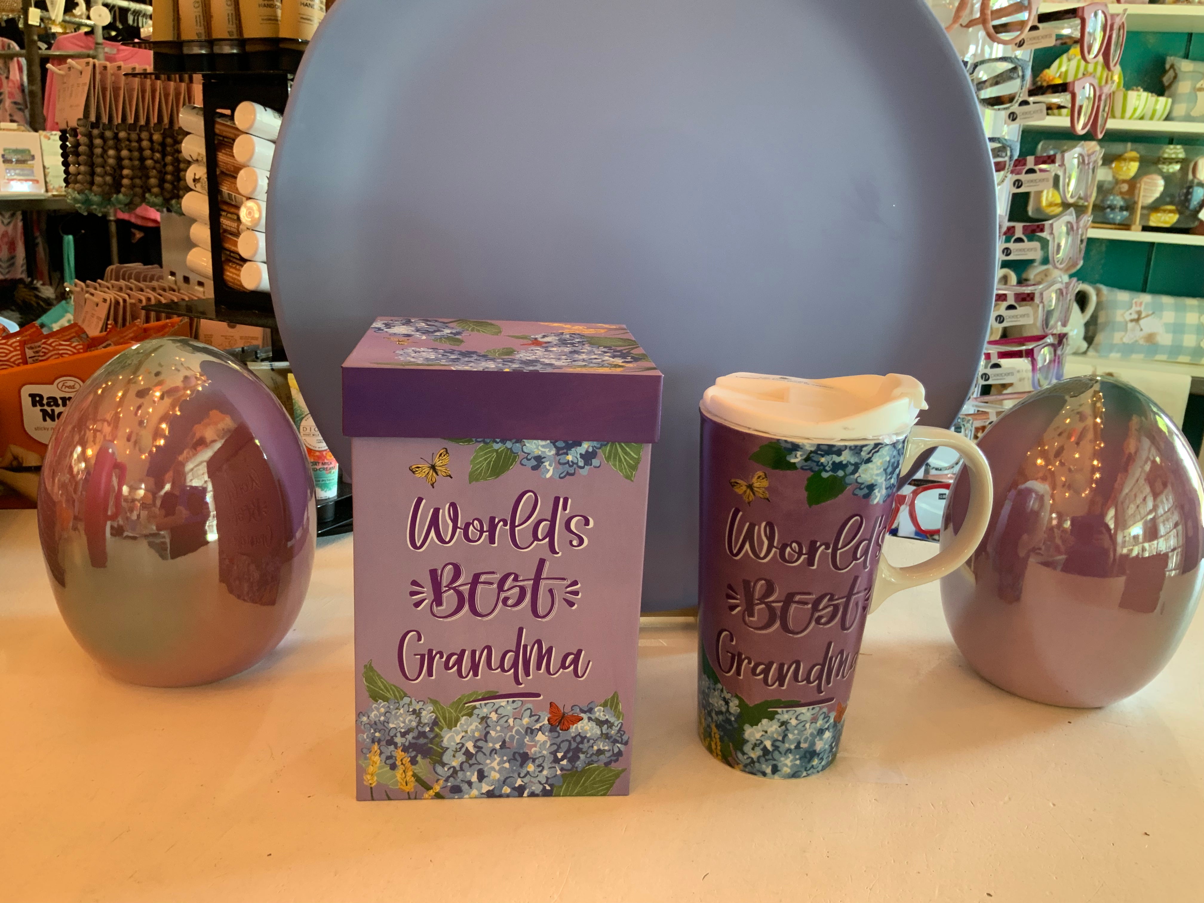 Best Grandma Ceramic Perfect Cup, 17oz, Gift Box