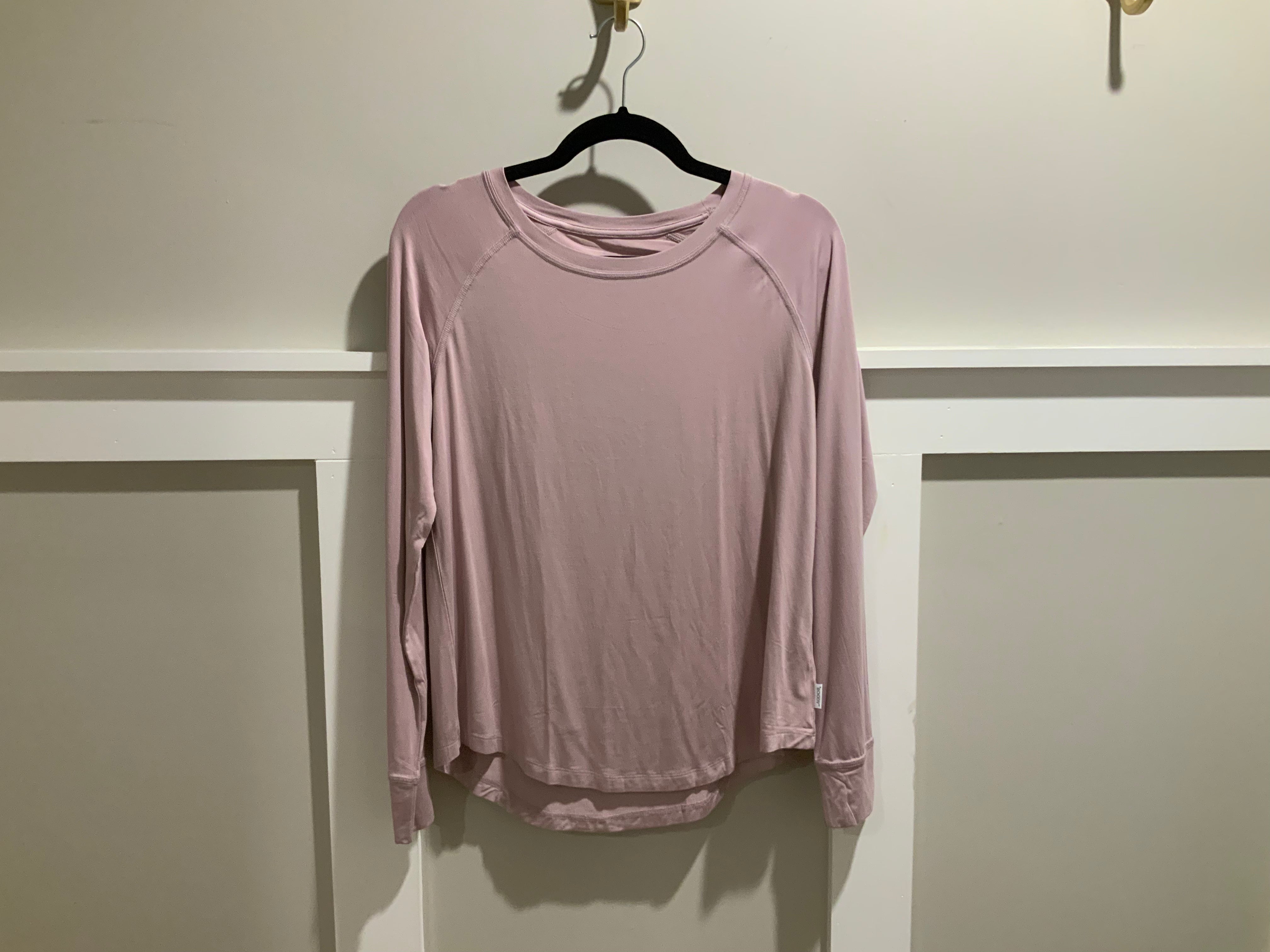 Goodnight Raglan Sleep Top - Lilac BY BOODY