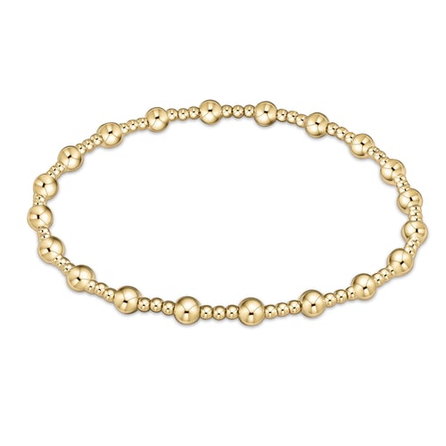 enewton extends classic sincerity pattern 4mm bead bracelet - gold by enewton - A. Dodson's