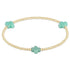 signature cross gold pattern 2mm bead bracelet - mint by enewton - A. Dodson's