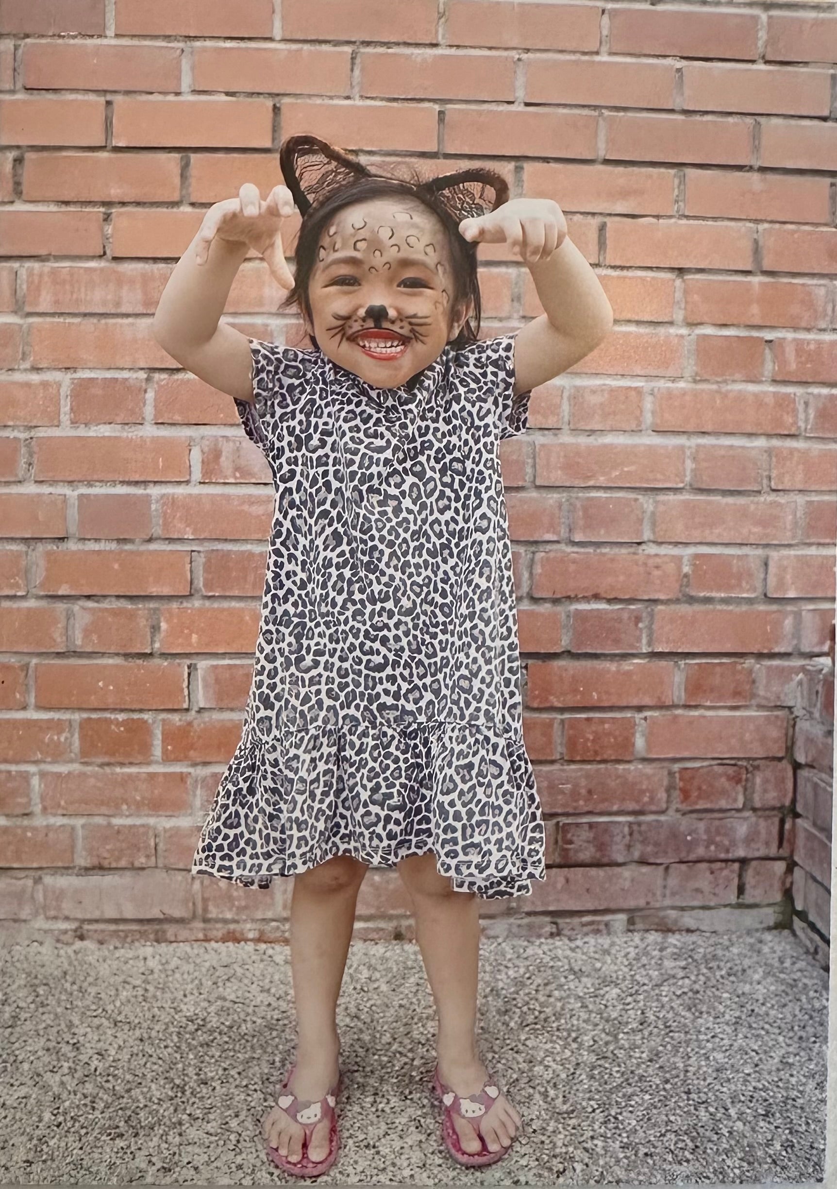 FACE PAINT BIRTHDAY CARD - A. Dodson's