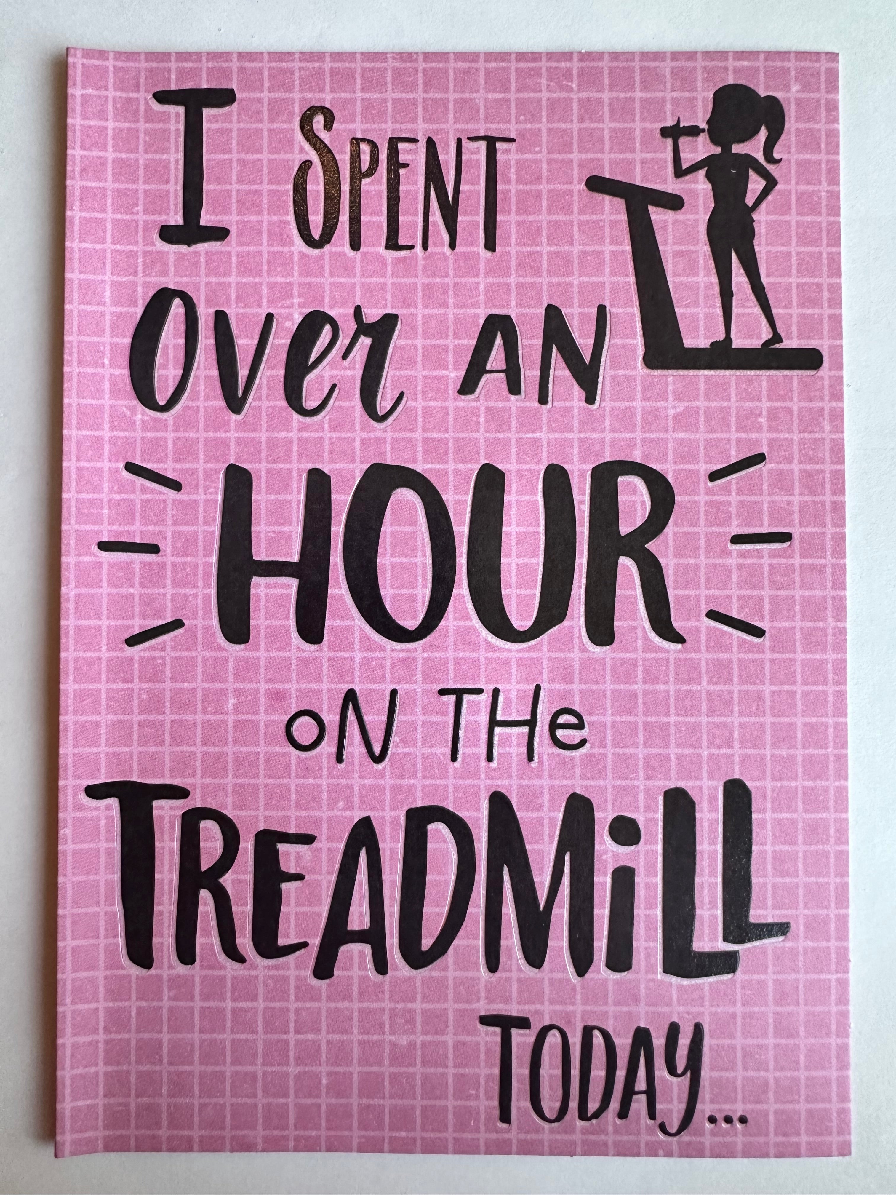 TREADMILL CARD - A. Dodson's
