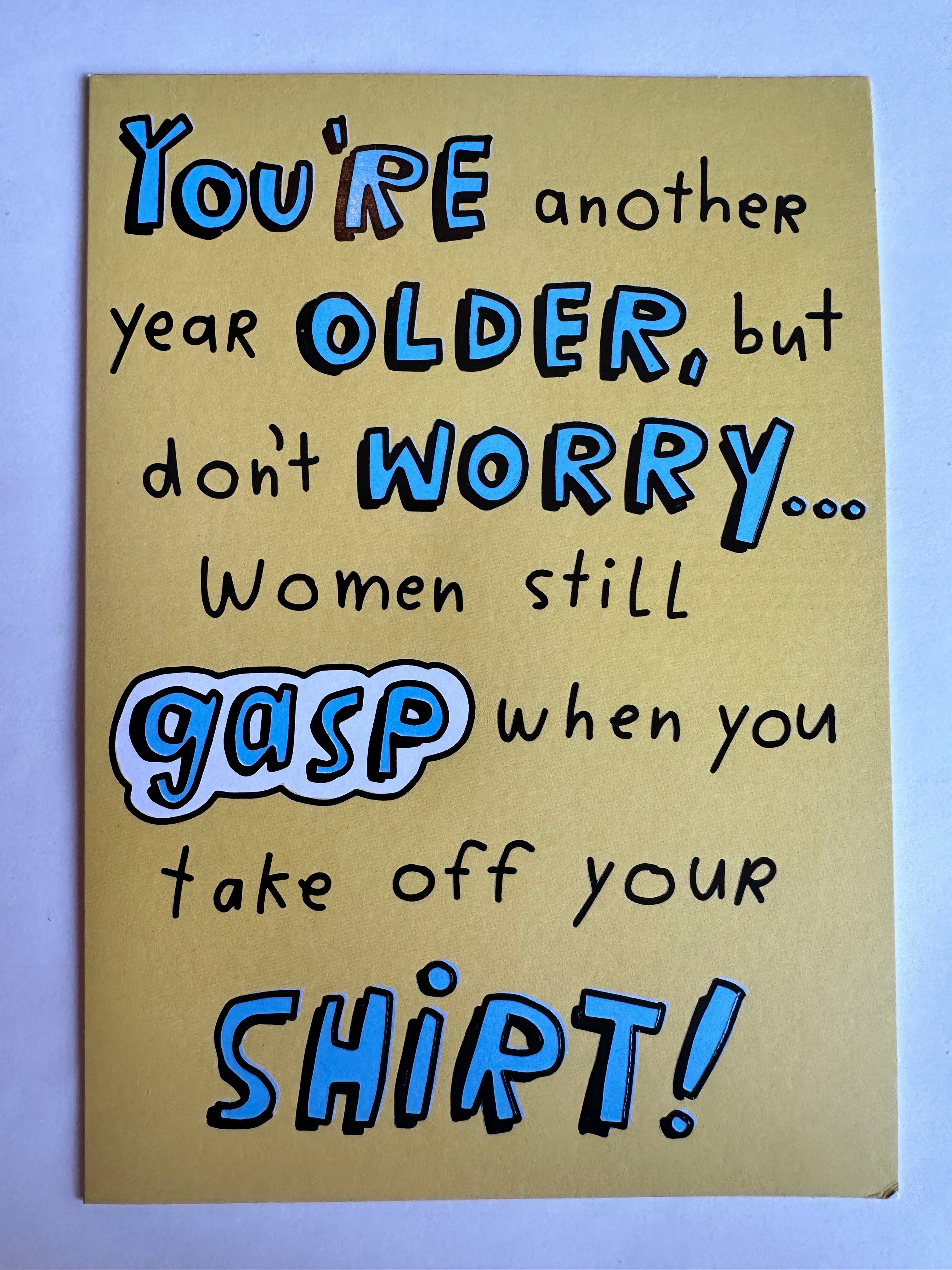 WOMEN STILL GASP CARD - A. Dodson's