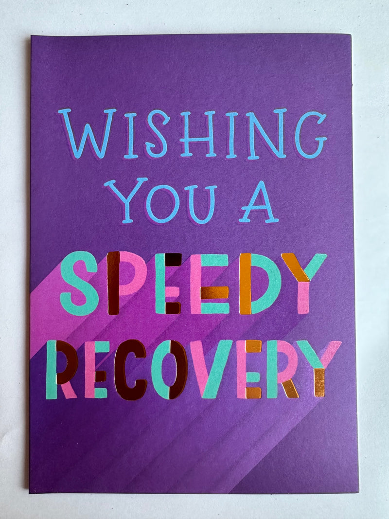 SPEEDY RECOVERY CARD
