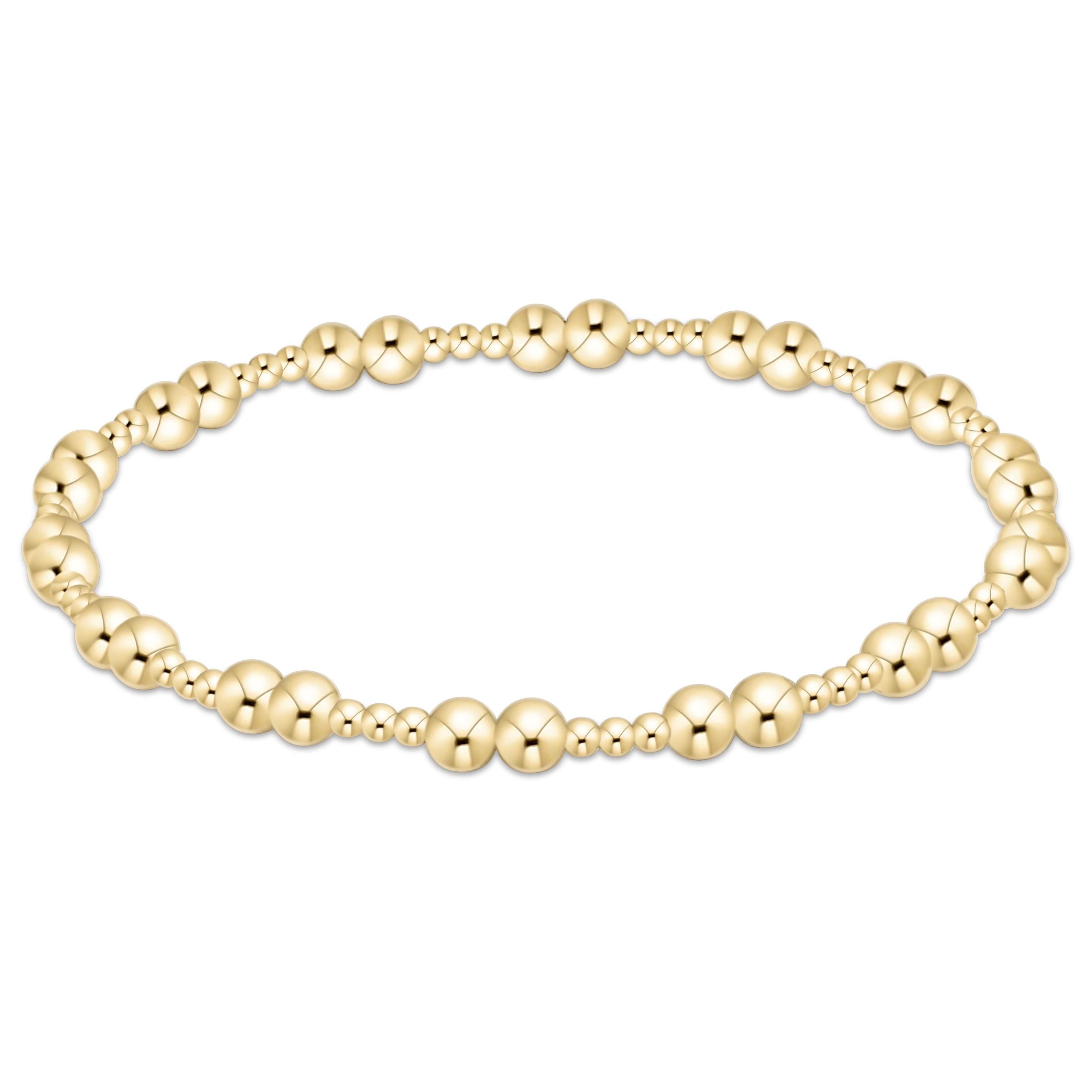 Together Gold 3mm Bracelet by enewton