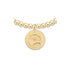 enewton eCollegiate Classic Gold 3mm bracelet with the Georgia Southern disc