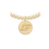 enewton eCollegiate Extends Classic Gold 3mm bracelet with the Purdue University disc
