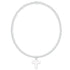 classic sterling 2mm bracelet - blessed crystal charm by enewton