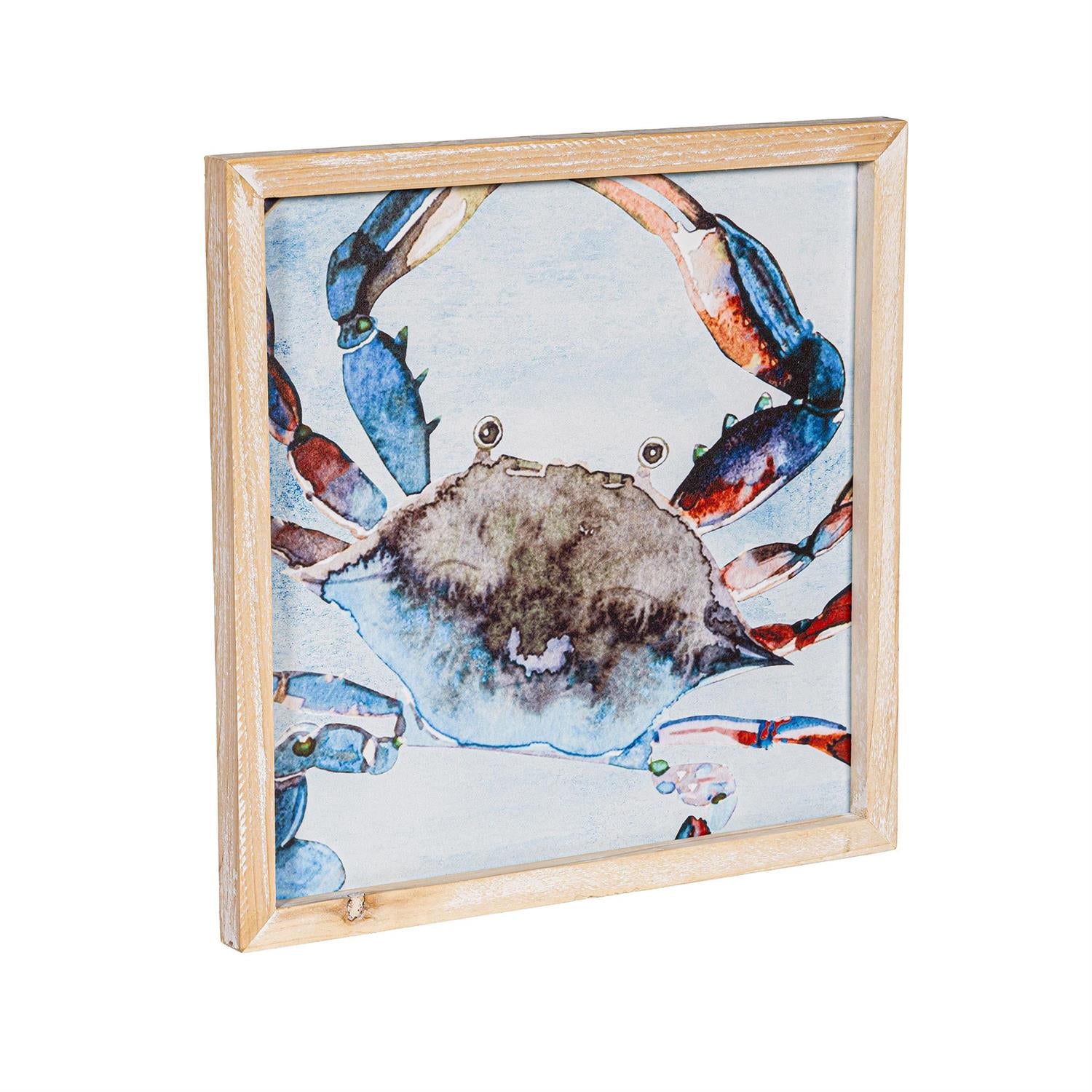 Blue Coastal Indoor Wall Decor, Wood, Sea Creatures