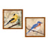 Wall Decor, Wood, Bird on Branch