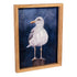 Metal & Wood Seagull Wall Decor