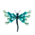 Pollinator Garden Outdoor Wall Decor, Metal, Petal Dragonfly Wall Art
