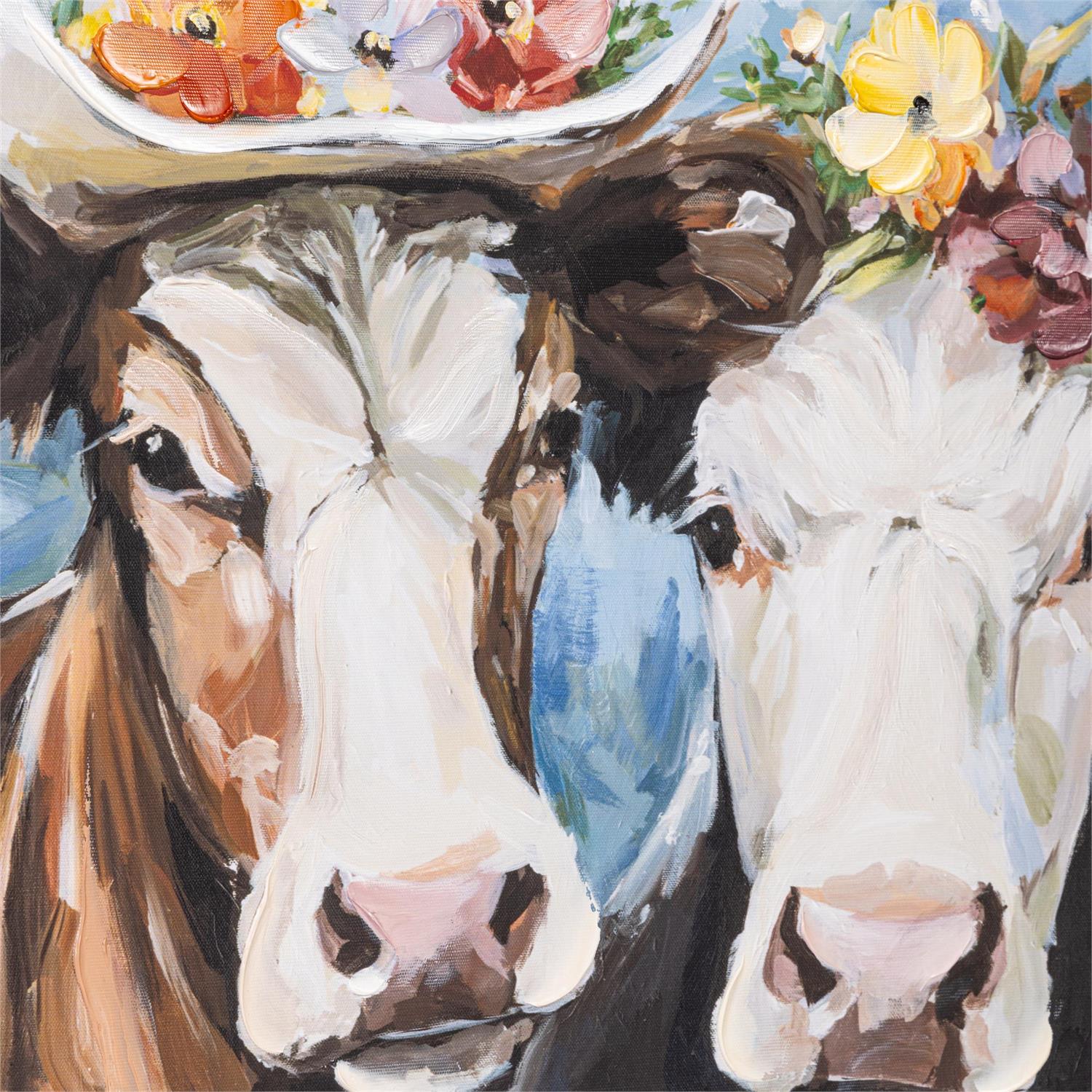 Cow Couple Wall Decor