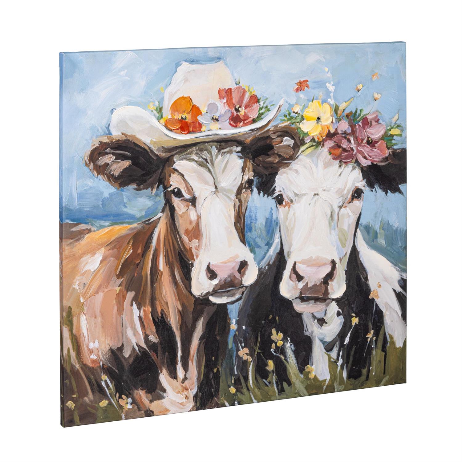 Cow Couple Wall Decor