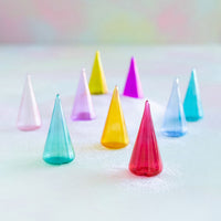 Rainbow Cone Tree, By Glitterville, 9 Colors