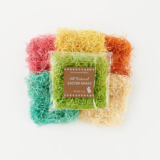 Easter Grass in Cello Bag, 6 Colors