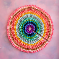 Rows of Ruffles Tree Skirt, Acrylic, 60" By Glitterville